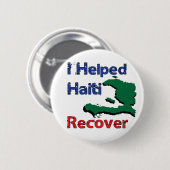 Gewinn für - Ich habe Haiti geholfen Button (Vorne & Hinten)