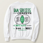 GEWINN GEWINN SWEATSHIRT (Design Rückseite)