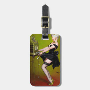 Gewinn Pin Up Gepäckanhänger