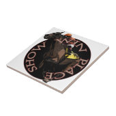 Gewinn, Platz, Show - Pferderennen-Gang Fliese (Seite)