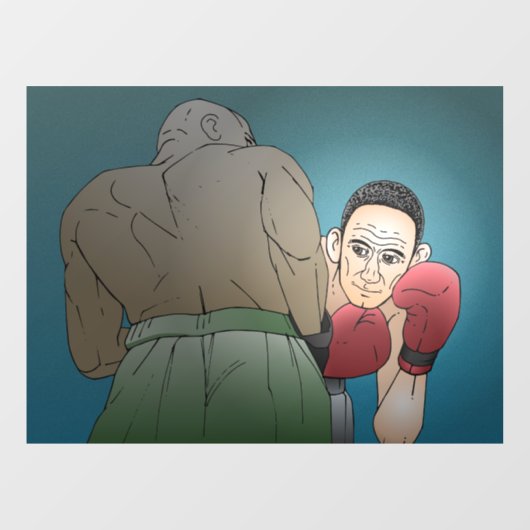 Gewinne oder Verlust Fensteraufkleber (Blatt)