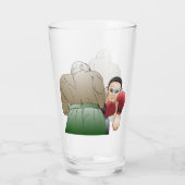 Gewinne oder Verlust Glas (Rückseite)