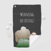 Gewinne oder Verlust Golfhandtuch (Insitu)