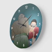 Gewinne oder Verlust Große Wanduhr (Winkel)