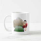 Gewinne oder Verlust Kaffeetasse (Links)