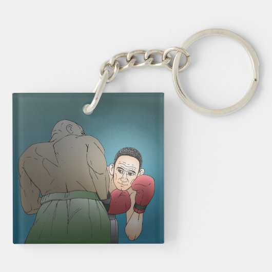 Gewinne oder Verlust Schlüsselanhänger (Rückseite)