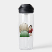 Gewinne oder Verlust Trinkflasche (Rückseite)