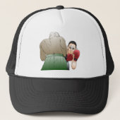 Gewinne oder Verlust Truckerkappe (Vorderseite)