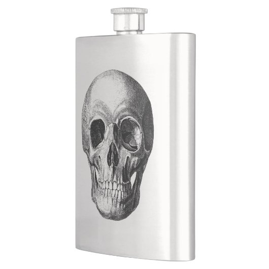 Gewinnen der Schädelhülle Flachmann (Links)