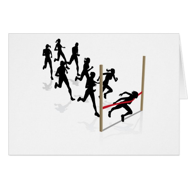 Gewinnen des Rennens (Vorderseite (Horizontal))