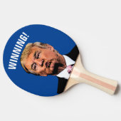 GEWINNEN! DONALD TRUMP PONG PADDLE TISCHTENNIS SCHLÄGER (Seitenansicht)