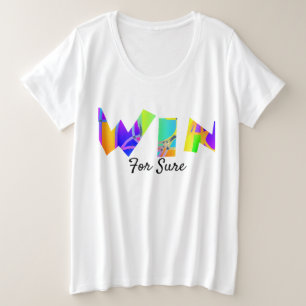 GEWINNEN GROßE GRÖßE T-Shirt