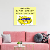 gewinnen! leinwanddruck (Insitu (Wohnzimmer))