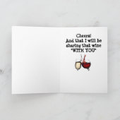 GEWINNEN MIT "DIR" DIESE WEIHNACHTEN KARTE (Innenseite)