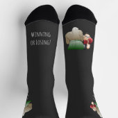 Gewinnen oder Verlieren Socken (Oben)