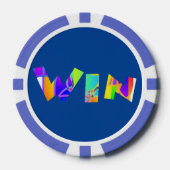 GEWINNEN POKERCHIPS (Vorderseite)