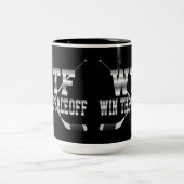 Gewinnen Sie das Gesicht-Off Zweifarbige Tasse (Mittel)