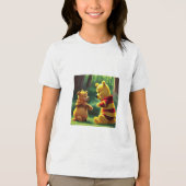 Gewinnen Sie das Pooh 1. Tri-Blend Shirt (Vorderseite)