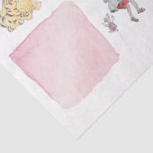 Gewinnen Sie das Pooh Pink Karo Tissue Paper Seidenpapier (Ausschnitt)