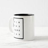 Gewinnen Sie den Dang Tag Zweifarbige Tasse (Vorderseite Links)