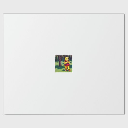 Gewinnen Sie den Pooh 3. Geschenkpapier (Flach)