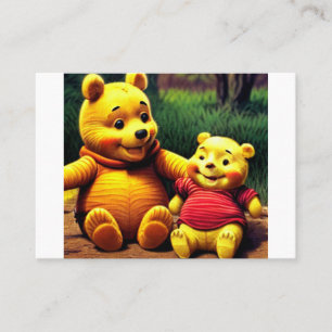 Gewinnen Sie den Pooh 6. Visitenkarte