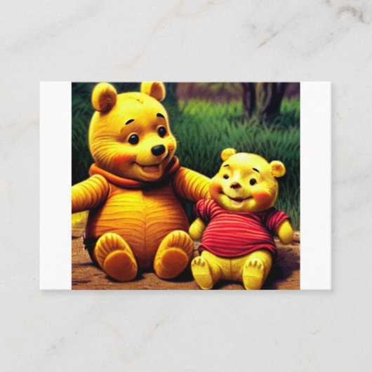 Gewinnen Sie den Pooh 6. Visitenkarte (Vorderseite)