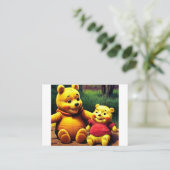 Gewinnen Sie den Pooh 6. Visitenkarte (Stehend Vorderseite)