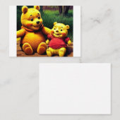 Gewinnen Sie den Pooh 6. Visitenkarte (Vorne/Hinten)