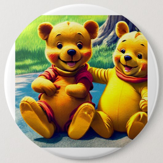 Gewinnen Sie den Pooh 8. Button (Vorderseite)