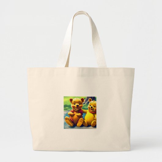 Gewinnen Sie den Pooh 8. Jumbo Stoffbeutel (Vorne)