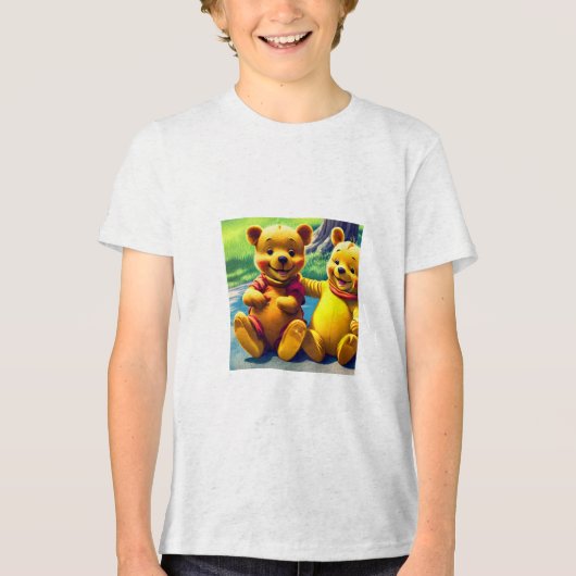 Gewinnen Sie den Pooh 8. Tri-Blend Shirt (Vorderseite)