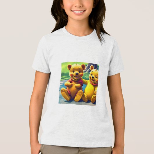 Gewinnen Sie den Pooh 8. Tri-Blend Shirt (Vorderseite)