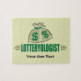 Gewinnen Sie die Lotterie! Funny Lottery Player Puzzle