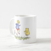 Gewinnen Sie die Pooh-Practice-Sprünge Kaffeetasse (Vorderseite Links)