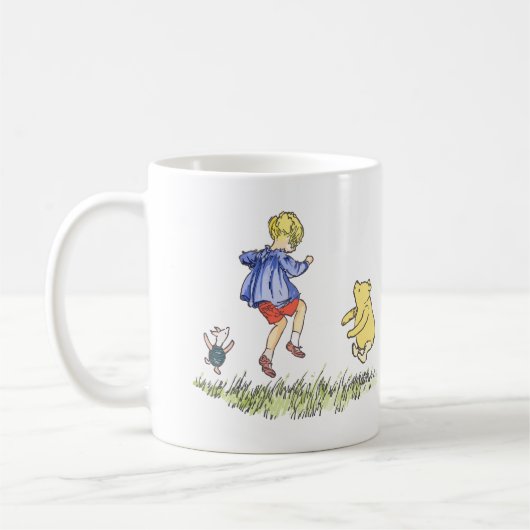 Gewinnen Sie die Pooh-Practice-Sprünge Kaffeetasse (Links)
