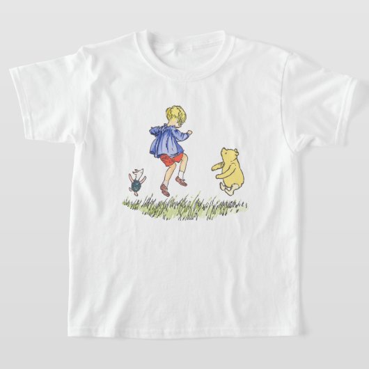 Gewinnen Sie die Pooh-Übung springt! T-Shirt (Ablage )