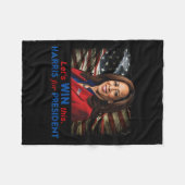 Gewinnen Sie dieses Harris für Präsident Kamala Ha Fleecedecke (Vorderseite (Horizontal))