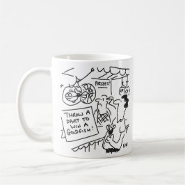 Gewinnen Sie einen Goldfish auf der Messe - Funny  Kaffeetasse