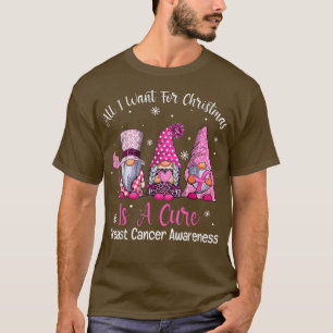 Gewinnen Sie einen Kampf allein rosa Brustkrebs-Au T-Shirt