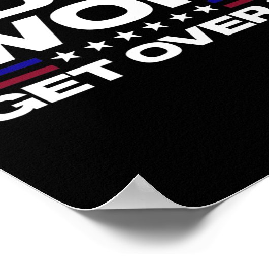 Gewinnen Sie sich über es Patriotic Pro Joe Anti T Poster (Ecke)