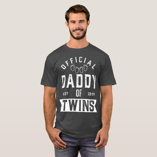 gewinnen Vater 2019 Funny New Daddy of wins Vather T-Shirt (Vorne ganz)