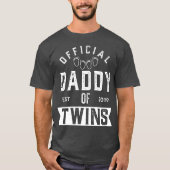 gewinnen Vater 2019 Funny New Daddy of wins Vather T-Shirt (Vorderseite)