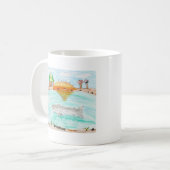 Gewinnende Grafik durch C. Rousseau, Grad 4 Kaffeetasse (Vorderseite Links)