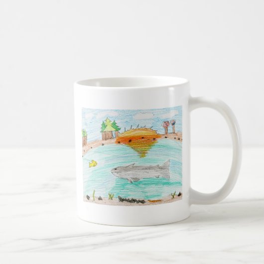 Gewinnende Grafik durch C. Rousseau, Grad 4 Kaffeetasse (Rechts)