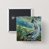 Gewinnende Kunst durch S. Chun Grade 11 Button (Vorne & Hinten)