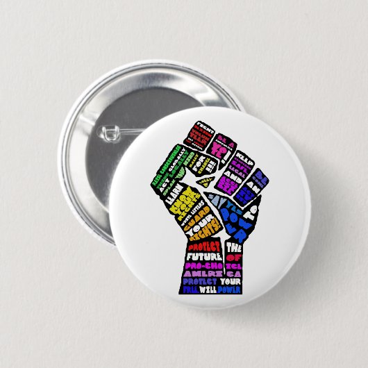 gewinnender Knopf Button (Vorne & Hinten)