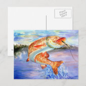 Gewinner-Artwork von H. Kim, Grad 11 Postkarte (Vorne/Hinten)