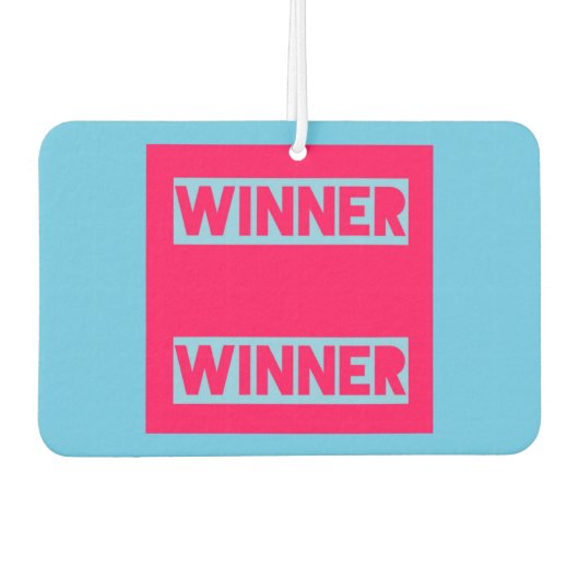 Gewinner Autolufterfrischer (Vorderseite)