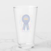 GEWINNER! Bier Glass Participation Award Glas (Rückseite)
